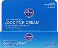 slide 1 of 1, Kroger Clotrimazole Jock Itch Cream, 0.5 oz