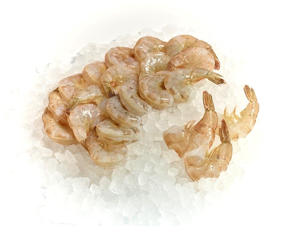 slide 1 of 1, Shell-On 13/15 Frozen White Shrimp, per lb