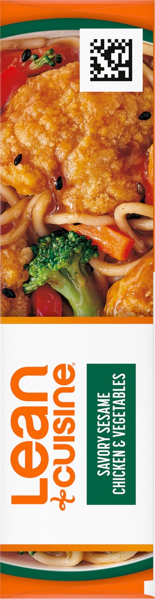 slide 6 of 15, Lean Cuisine Frozen Meal Savory Sesame Chicken and Vegetables, Balance Bowls Microwave Meal, Frozen Chicken Dinner with Veggies, Frozen Dinner for One, 11 oz