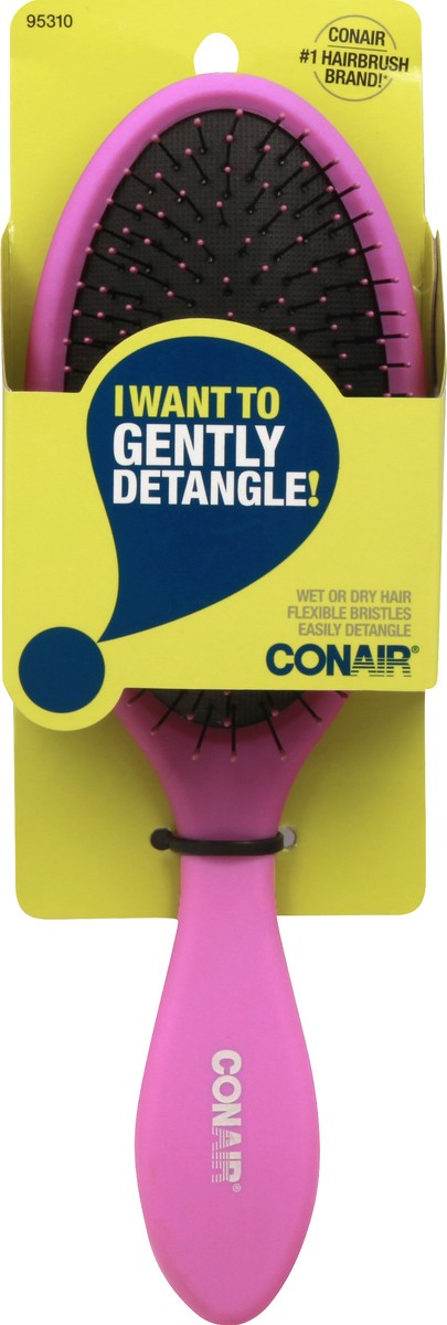 slide 1 of 9, Conair Detangle Brush 1 ea, 1 ct