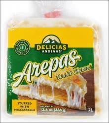 Delicias Andina D/And Arepa Queso - 13.6 oz