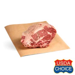 Hy-Vee Choice Reserve Beef Rib Roast Bone In