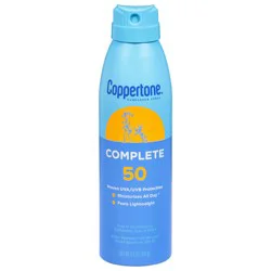 Coppertone Broad Spectrum SPF 50 Complete Sunscreen Spray 5.5 oz