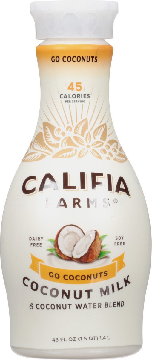 slide 1 of 1, Califia Farms Go Coconuts Coconut Milk & Coconut Water Blend 48 fl oz, 48 fl oz