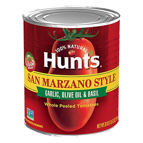 slide 1 of 1, Hunts San Marzano Styl Whl Peeled Tom, 28 oz