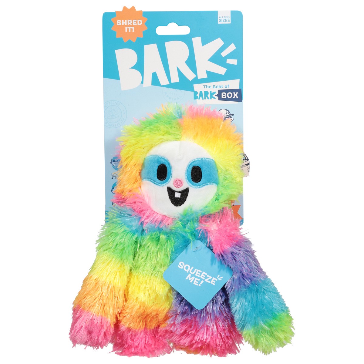 slide 3 of 4, BARK All Dog Sizes Good Vibes Gary Dog Toy 1 ea, 1 ct
