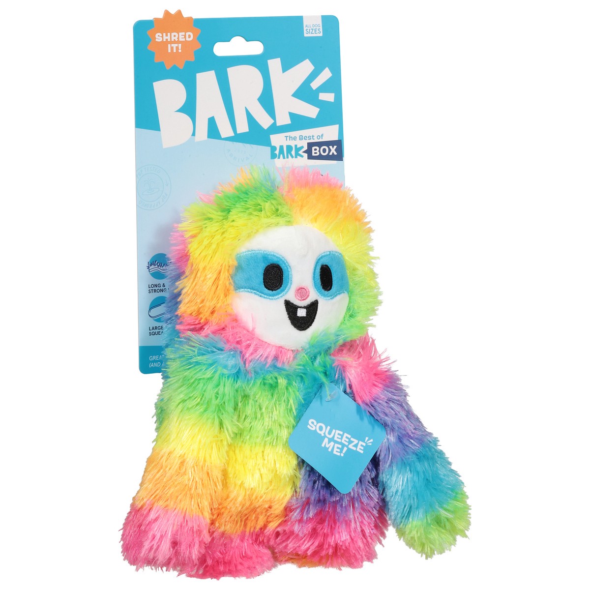 slide 4 of 4, BARK All Dog Sizes Good Vibes Gary Dog Toy 1 ea, 1 ct