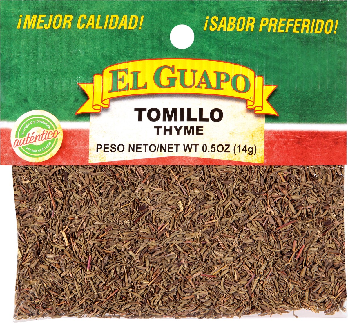 slide 6 of 7, El Guapo Thyme (Tomillo), 0.5 oz, 0.5 oz
