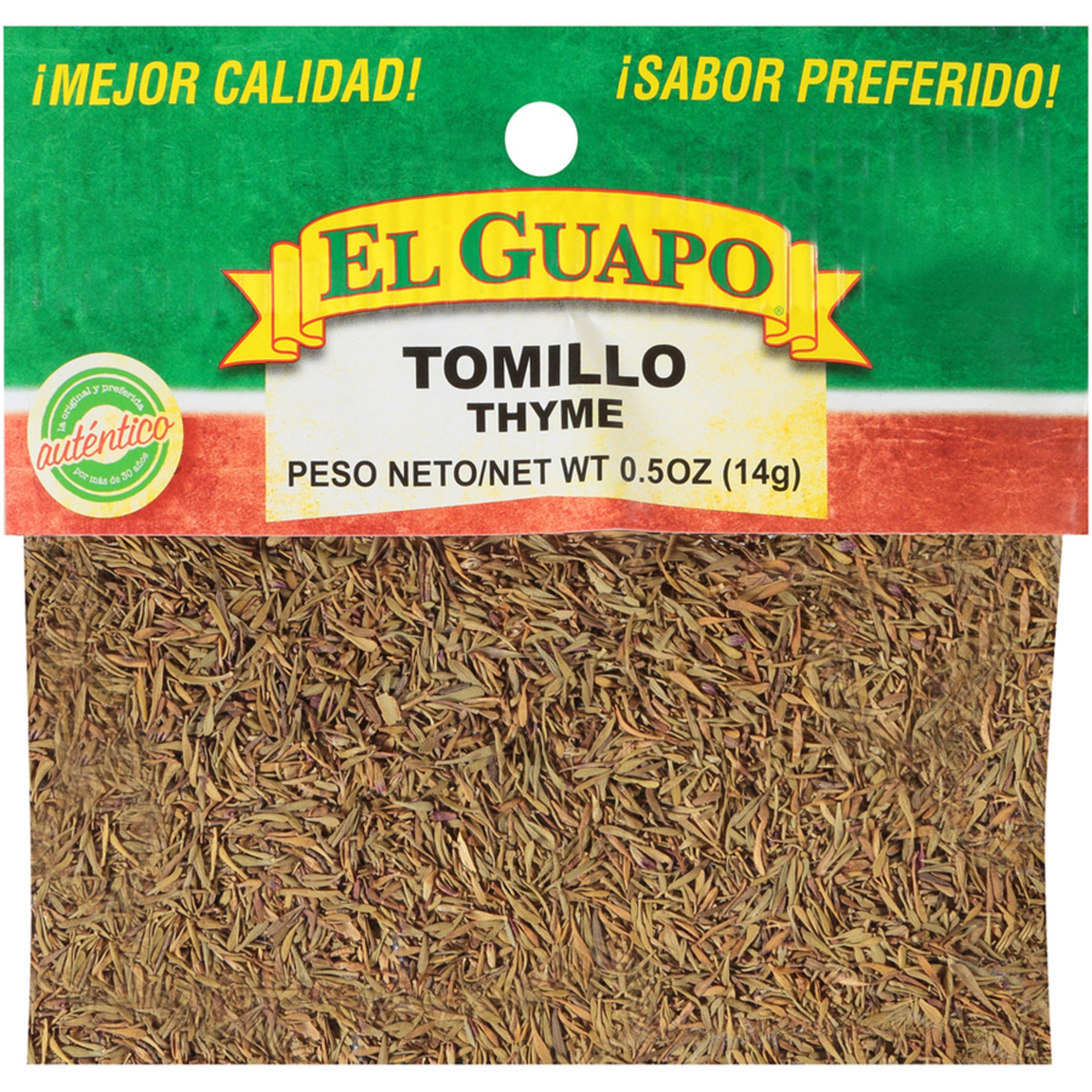 slide 1 of 7, El Guapo Thyme (Tomillo), 0.5 oz, 0.5 oz