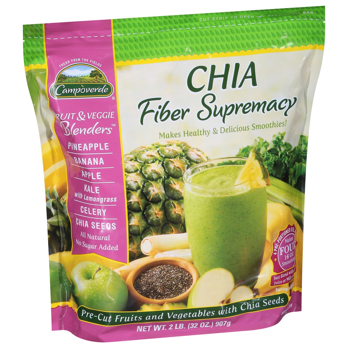 slide 2 of 9, Campoverde Chia Fiber Supremacy, 1 ct