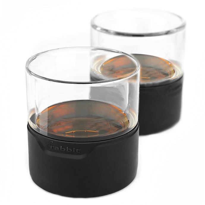slide 1 of 1, Rabbit Freezable Whiskey Glasses, 2 ct