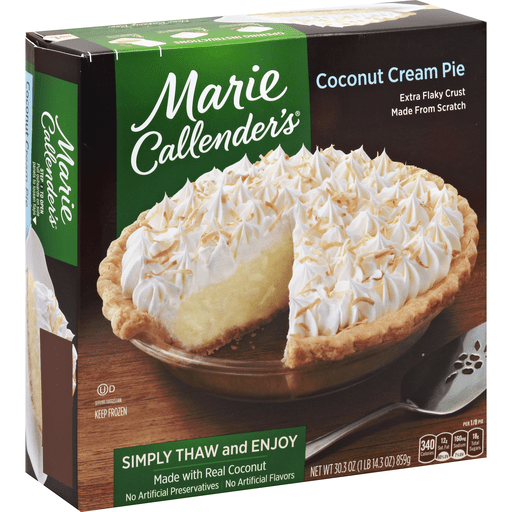 slide 2 of 2, Marie Callender's Coconut Cream Pie, 30.3 oz