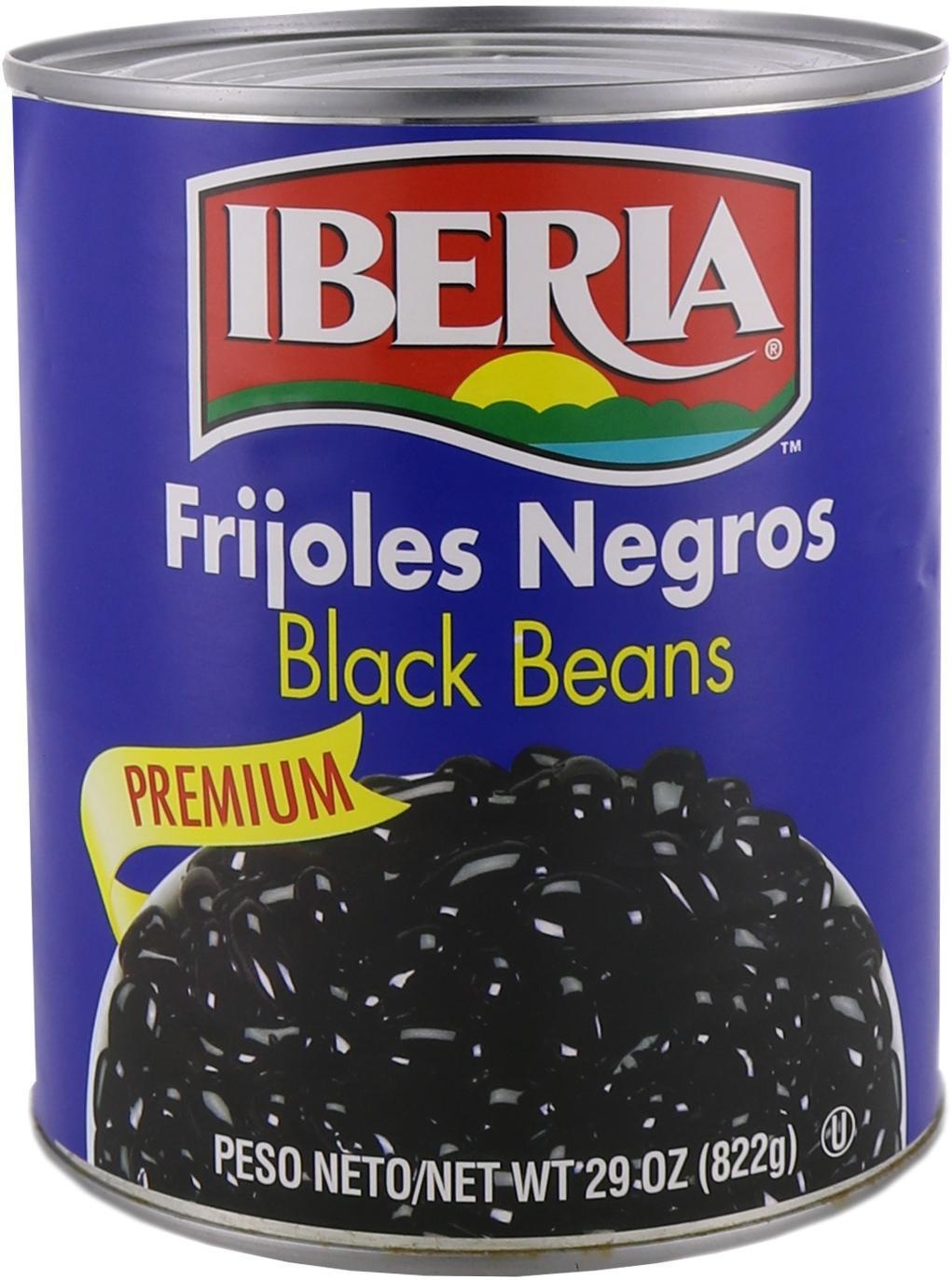 slide 1 of 2, Iberia Premium Black Beans 29 oz, 29 oz