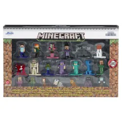 Minecraft Jada Toys Nano METALFIGS 20-Pack Wave 2 Die-Cast, 1.65" Collectible Figurines