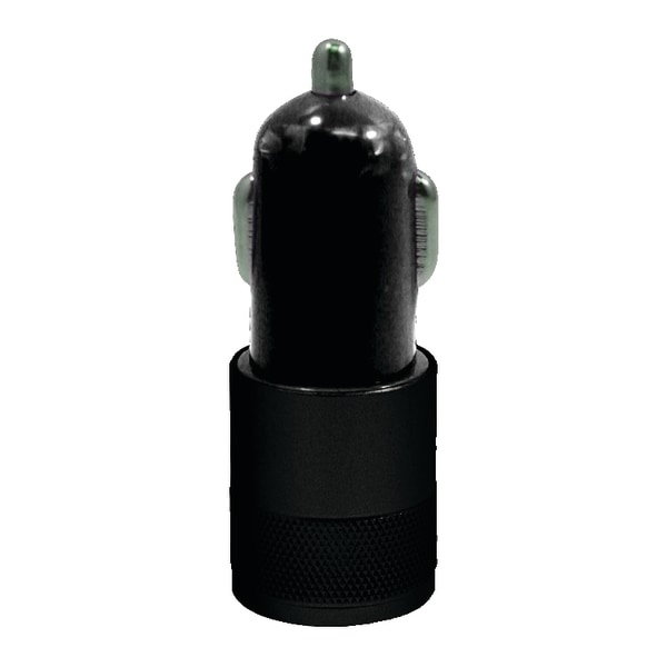 slide 1 of 2, Duracell Dual Usb Car Charger, Black, 1 ct