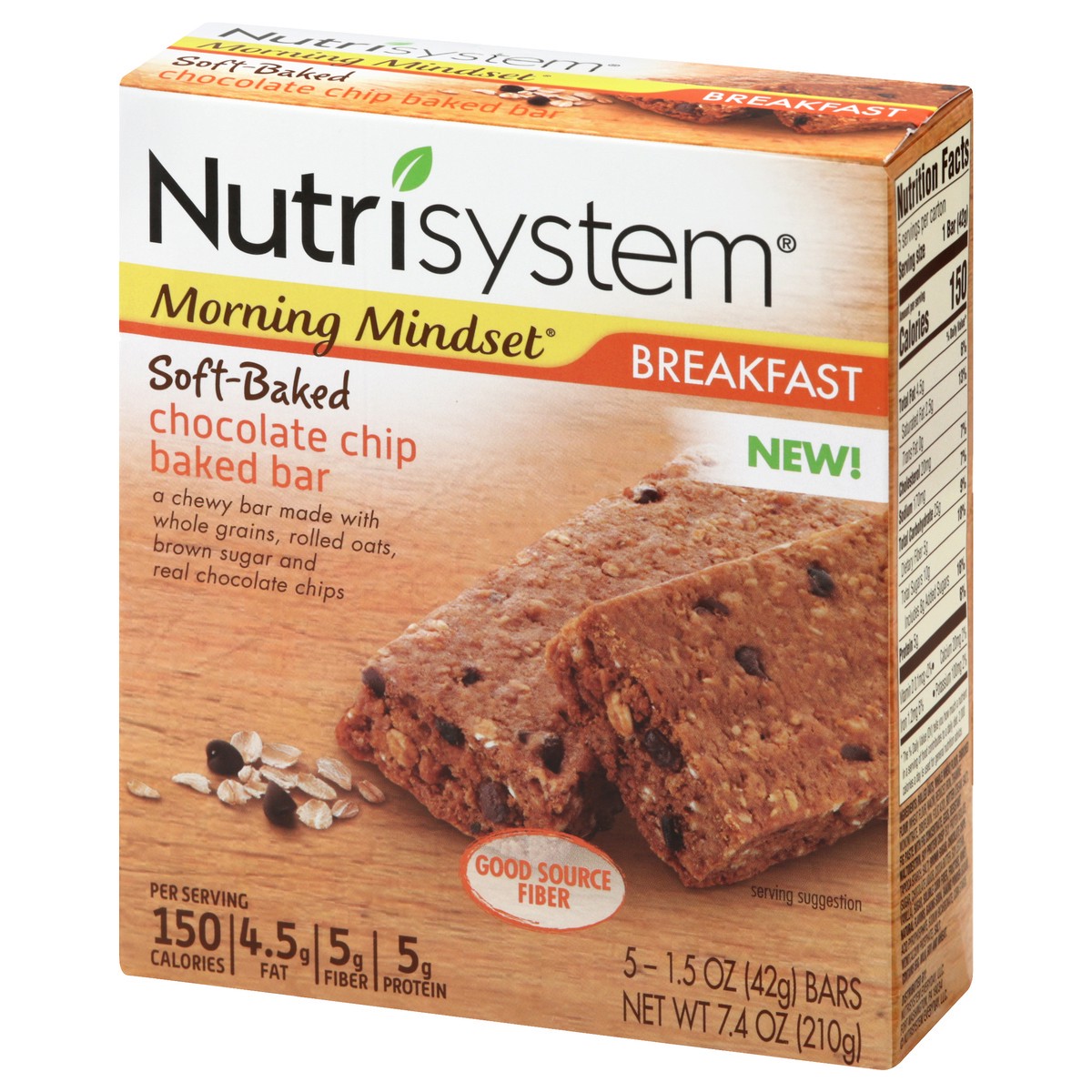 slide 5 of 12, Nutrisystem Baked Bar 5 ea, 5 ct