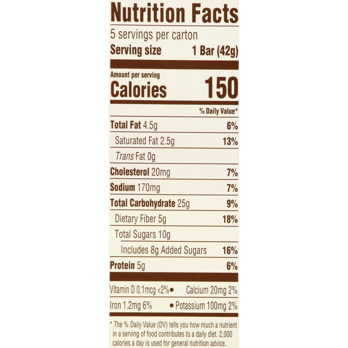 slide 7 of 12, Nutrisystem Baked Bar 5 ea, 5 ct