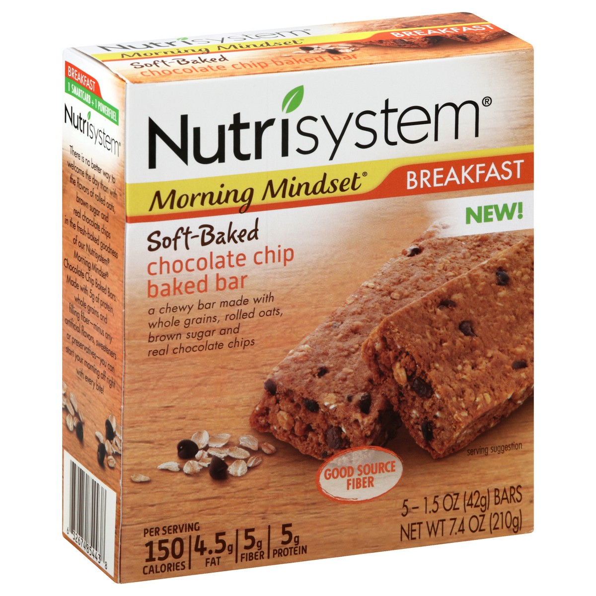 slide 10 of 12, Nutrisystem Baked Bar 5 ea, 5 ct