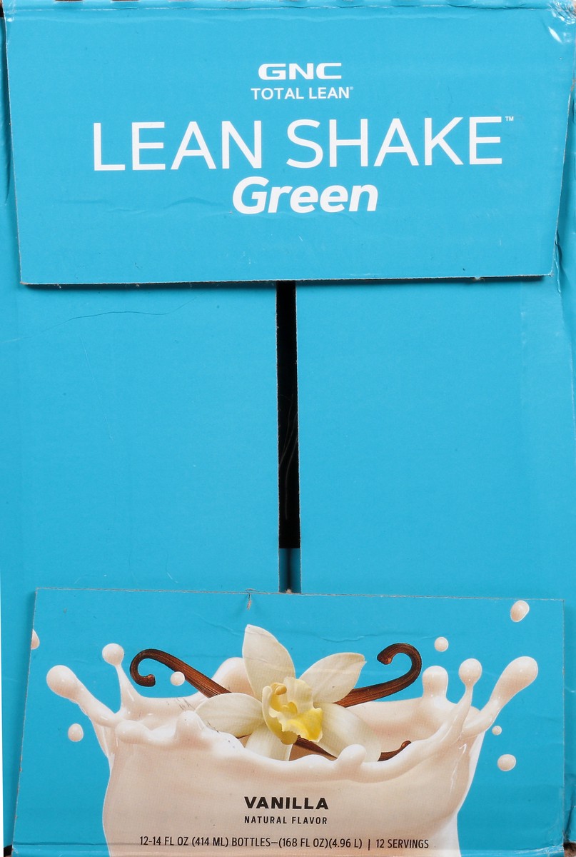 slide 4 of 13, GNC Total Lean Green Vanilla Lean Shake 12 ea, 12 ct