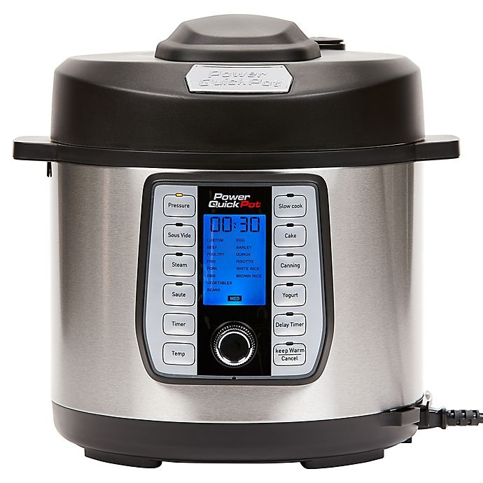 slide 1 of 1, As Seen on TV Power Quick Pot Electric Pressure Cooker, 8 qt