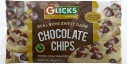 Glicks Everyday Semi-Sweet Dark Chocolate Chips 9 oz