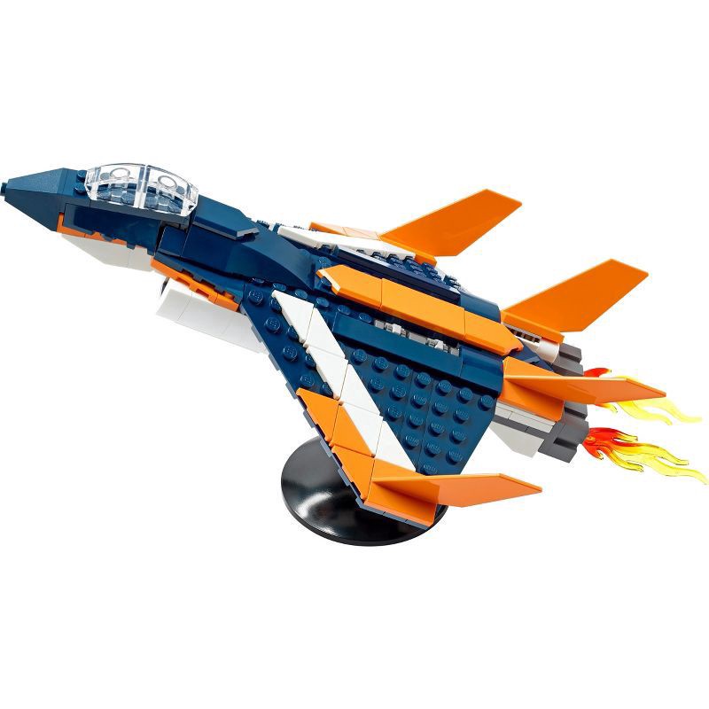 slide 2 of 6, Lego Creator Supersonic Jet Building Set, 215 ct