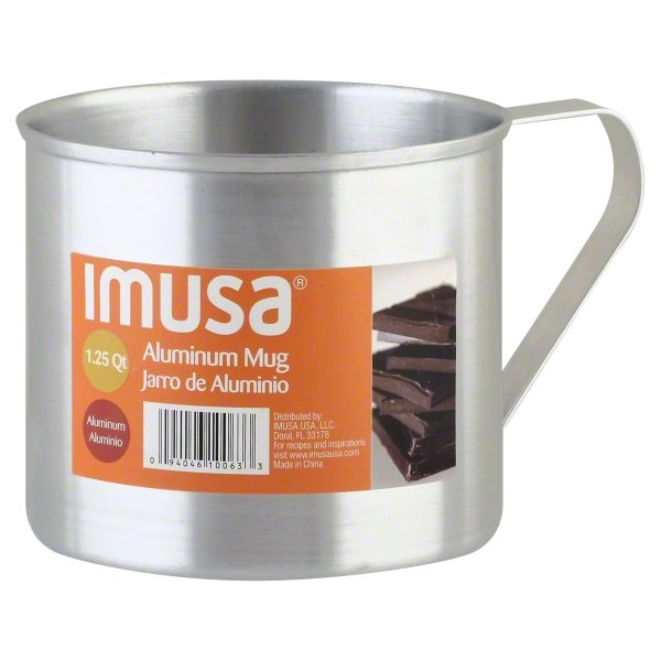 slide 1 of 1, IMUSA Sanper Aluminum Mug, 1.25 qt