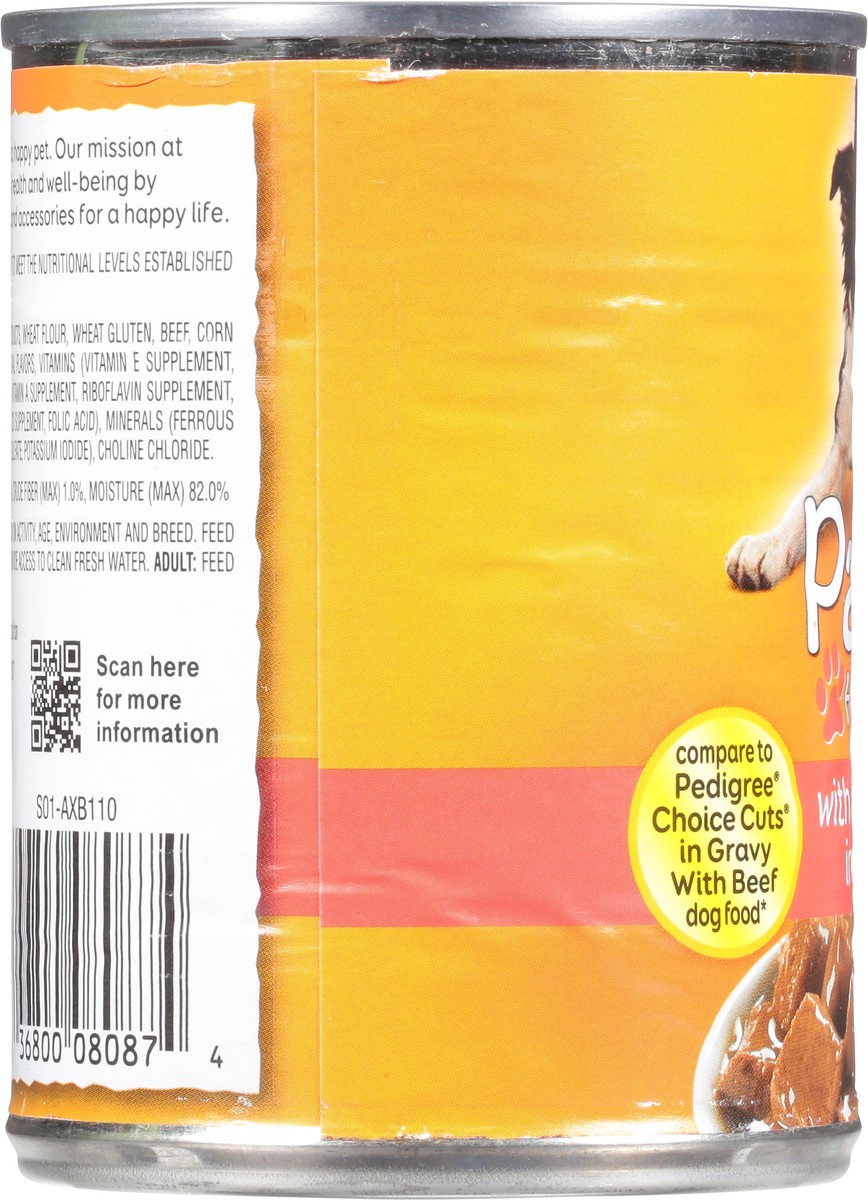 slide 9 of 15, Paws Happy Life with Beef Cuts in Gravy Dog Food 13.2 oz, 13.2 oz