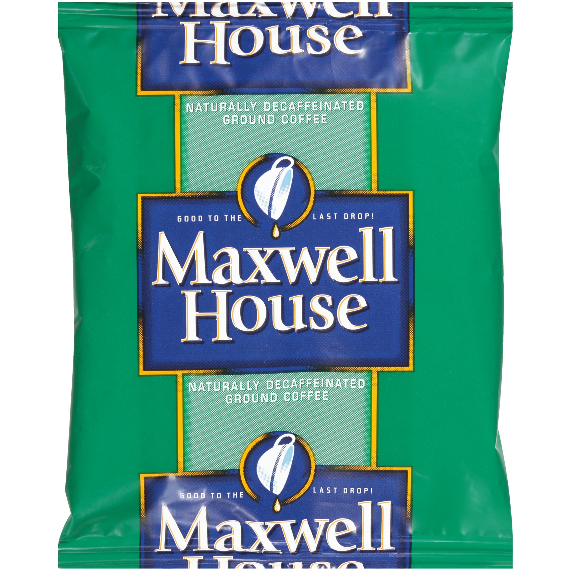 slide 1 of 1, MAXWELL HOUSE Roast & Ground Decaffeinated Coffee, 1.10 Packets, 46.2 oz