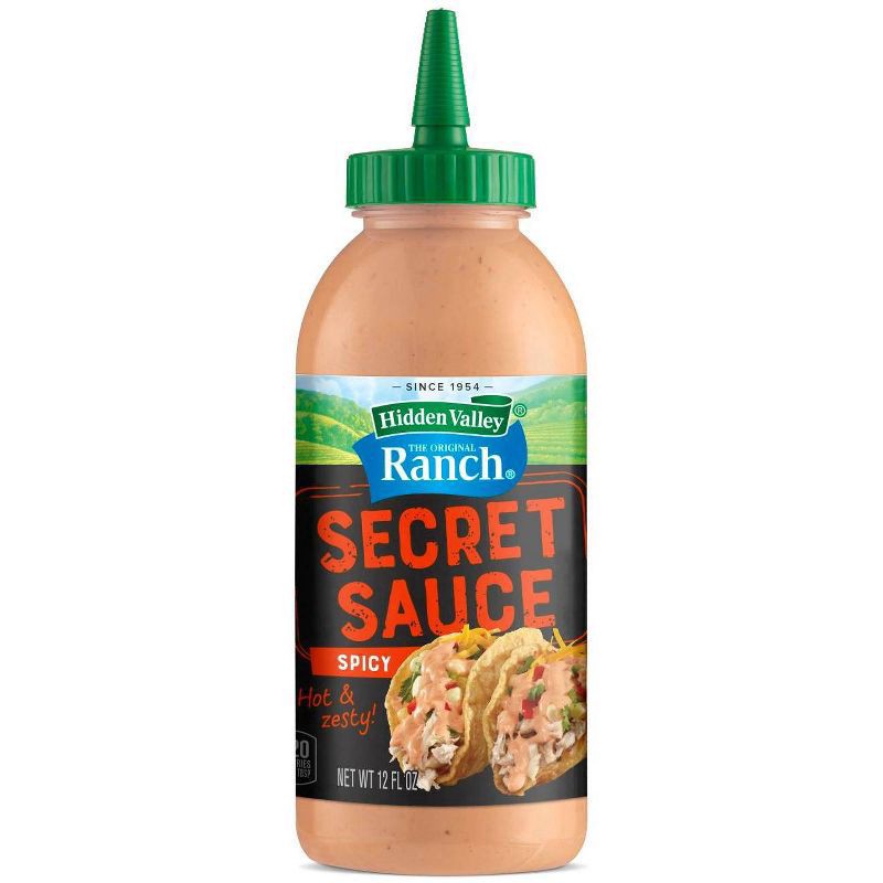 slide 1 of 5, Hidden Valley The Original Ranch Spicy Secret Sauce, 12 fl oz