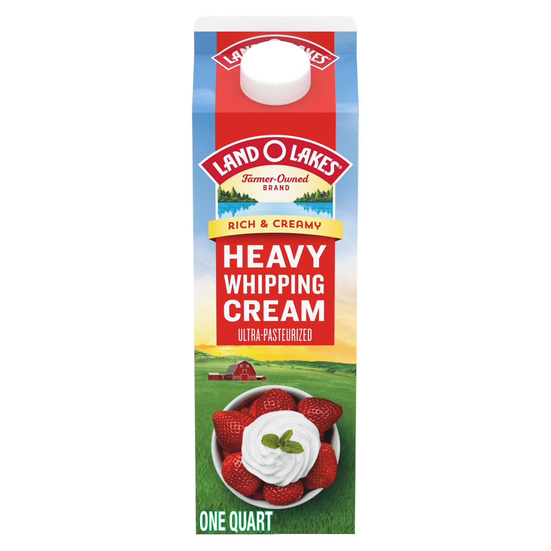 slide 1 of 5, Land O Lakes Heavy Whipping Cream, 1 qt