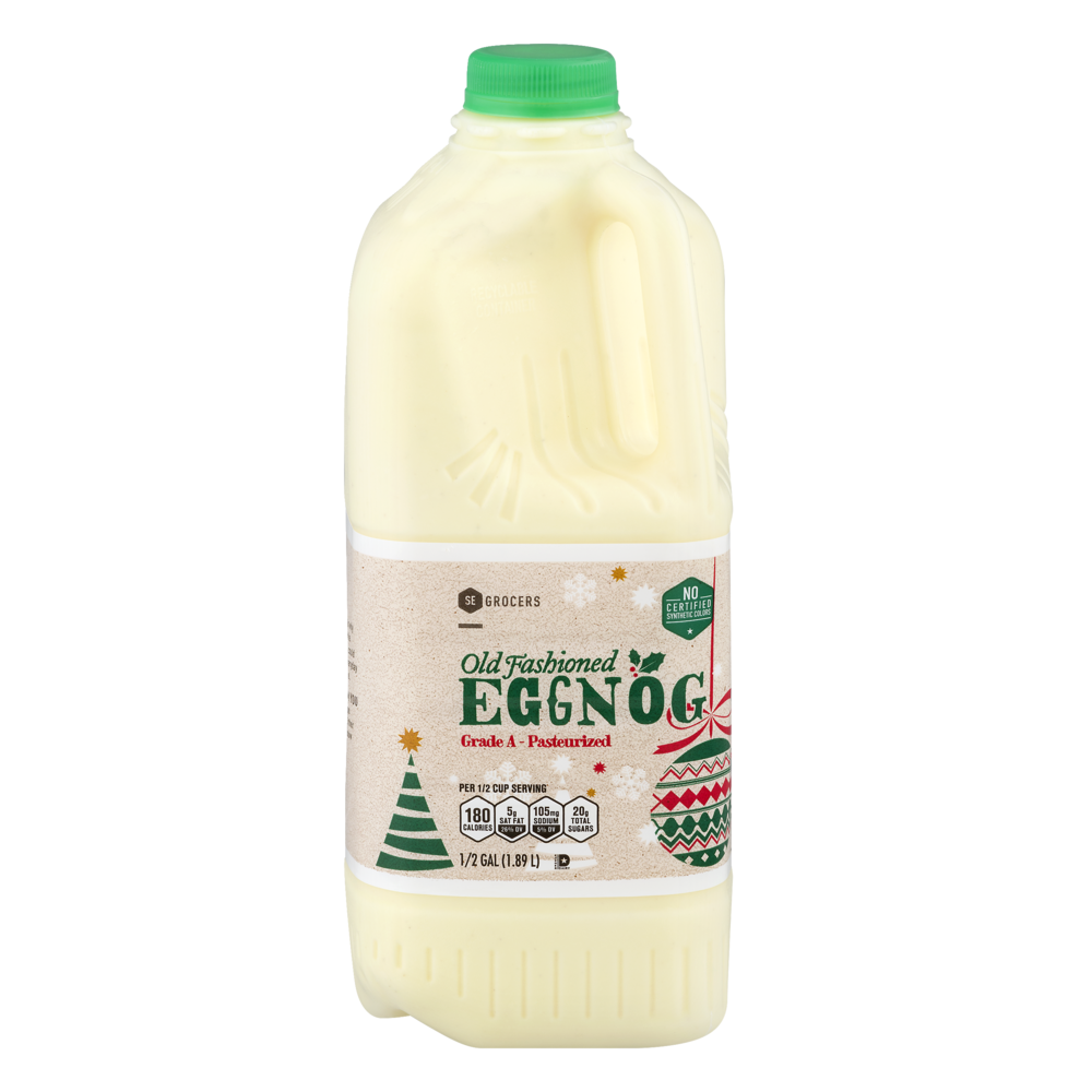 slide 1 of 1, SE Grocers Old Fashioned Eggnog, 64 oz