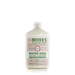 Mrs. Meyer's Mrs. Meyer’s Baking Soda Cream Cleaner, Cuts Grease, Scratch-Free Polish, Plant-Derived Cleaning Ingredients, Apple Blossom, 16 Fl Oz, Pack of 1