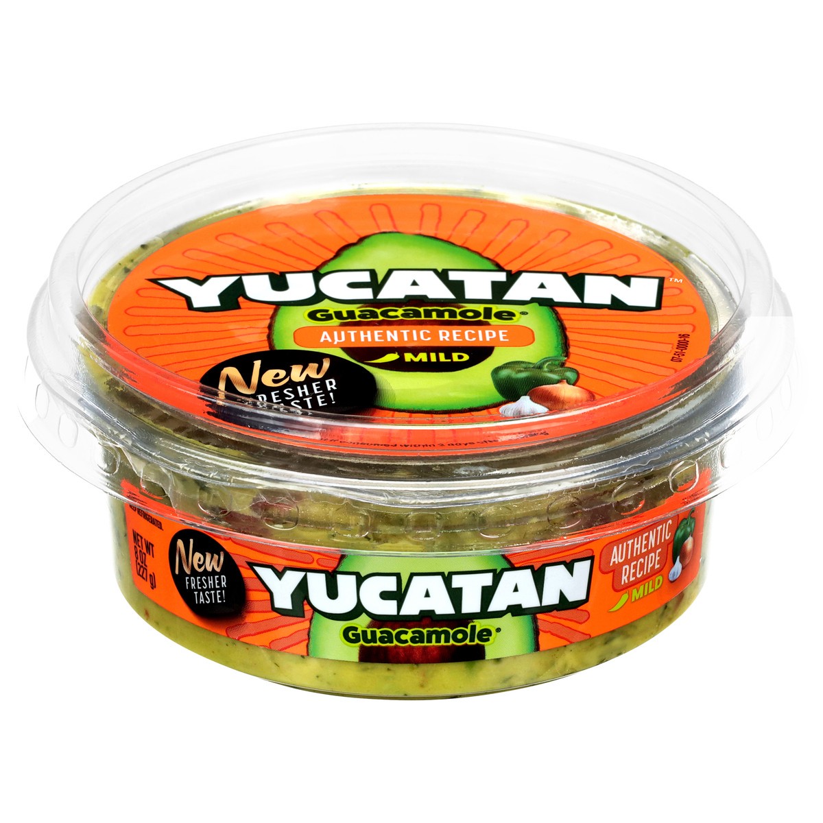 slide 1 of 9, Yucatan Mild Authentic Recipe Guacamole 8 oz, 8 oz