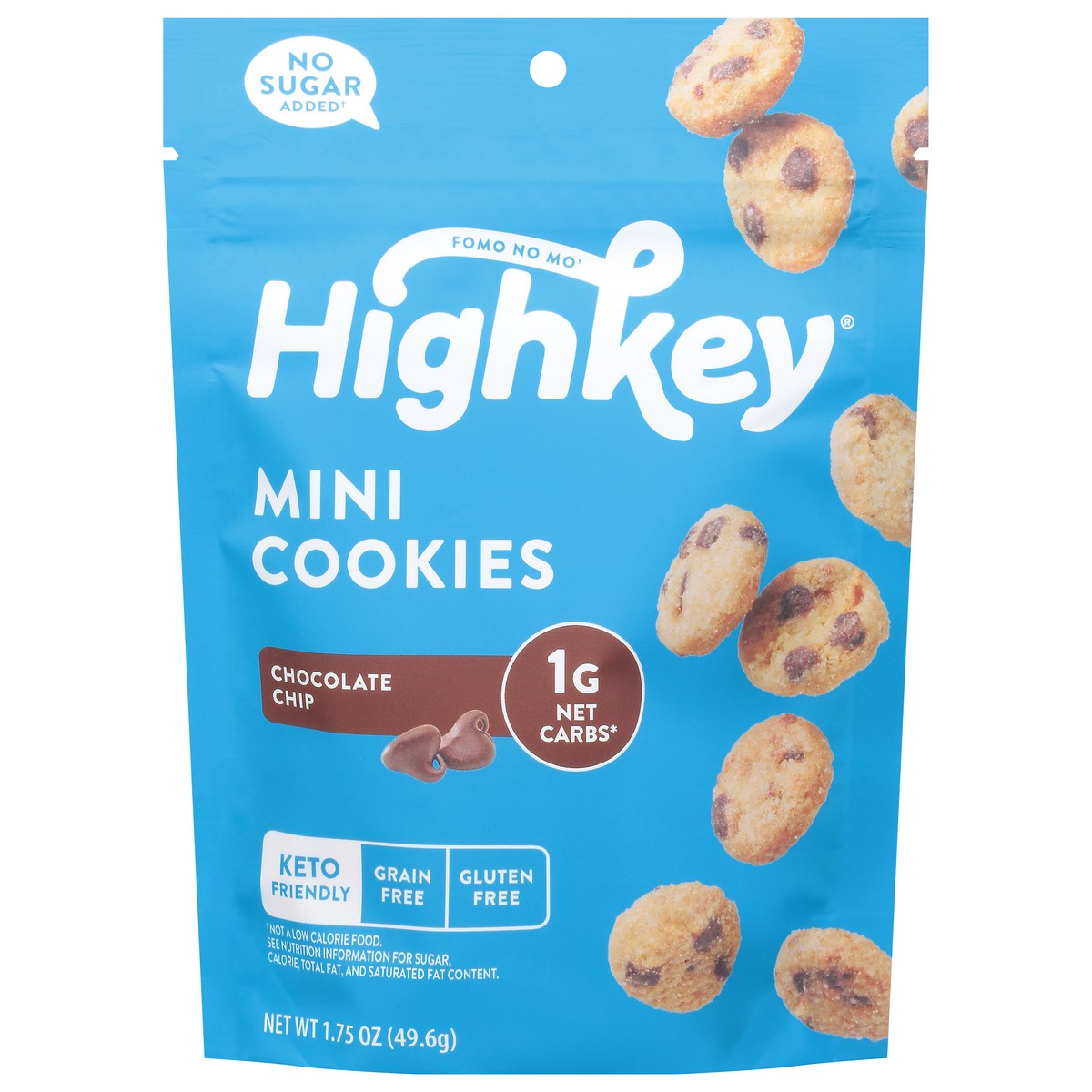 slide 1 of 12, Highkey Chocolate Chip Mini Cookies 1.75 oz, 1.75 oz