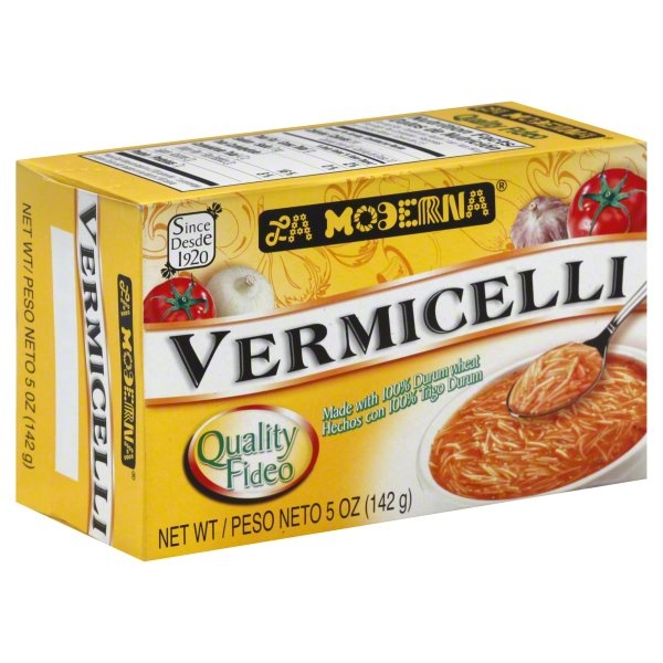 slide 1 of 4, La Moderna Vermicelli Box, 5 oz