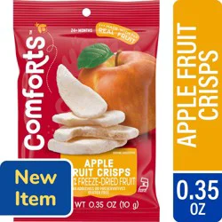 Comforts Apple Fruit Crisps, 0.35 oz