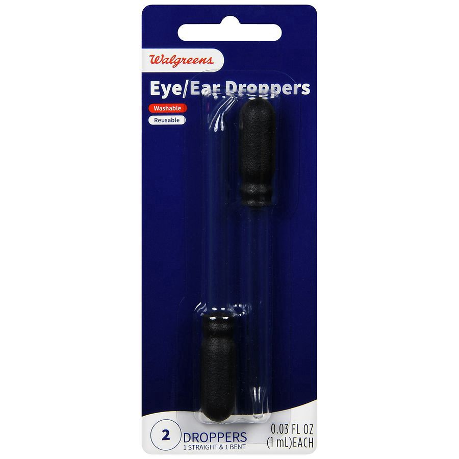 slide 1 of 5, Walgreens Eye/Ear Droppers, 2 ct; 0.03 fl oz