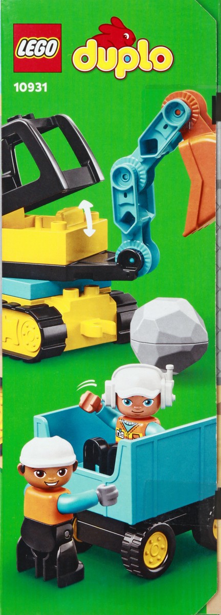 slide 8 of 9, Lego Duplo Truck & Tracked Excavator Playset, 1 ct