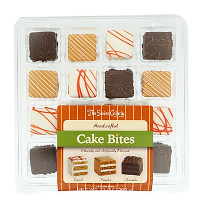 slide 1 of 1, Swiss Colony Harvest Cake Bites, 16 ct