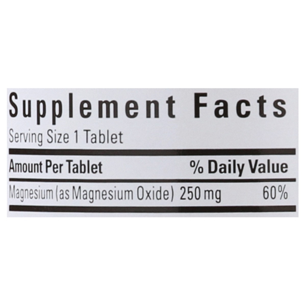 slide 7 of 12, Nature Made Magnesium Oxide 250 mg, Magnesium Supplement for Muscle, Heart, Bone and Nerve Health Support, 200 Tablets, 200 Day Supply, 200 ct