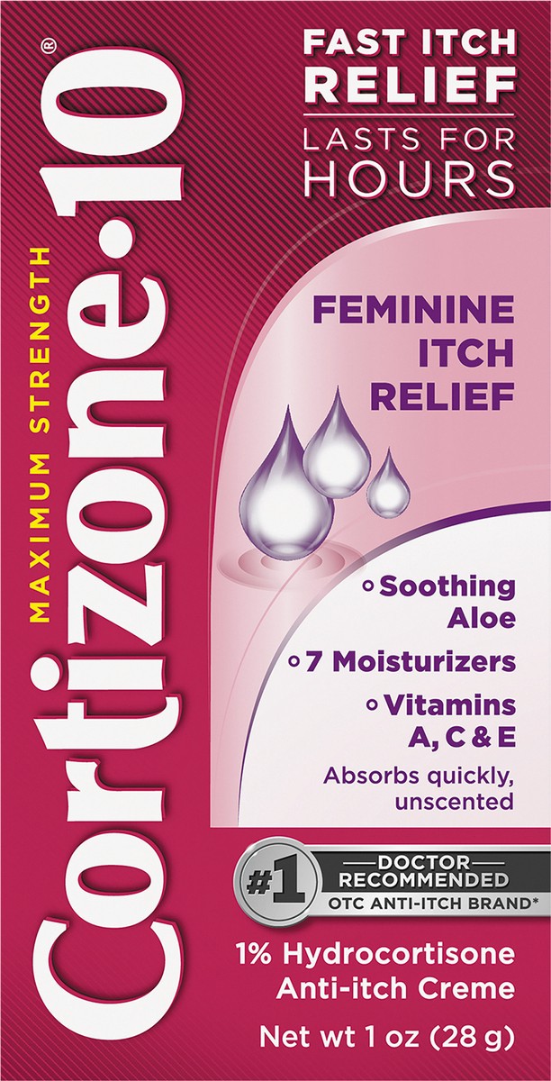 slide 4 of 7, Cortizone-10 Cortizone 10 Feminine Itch Relief 1 oz., 1 oz