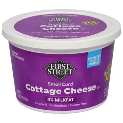 First Street Cottage Cheese 4%