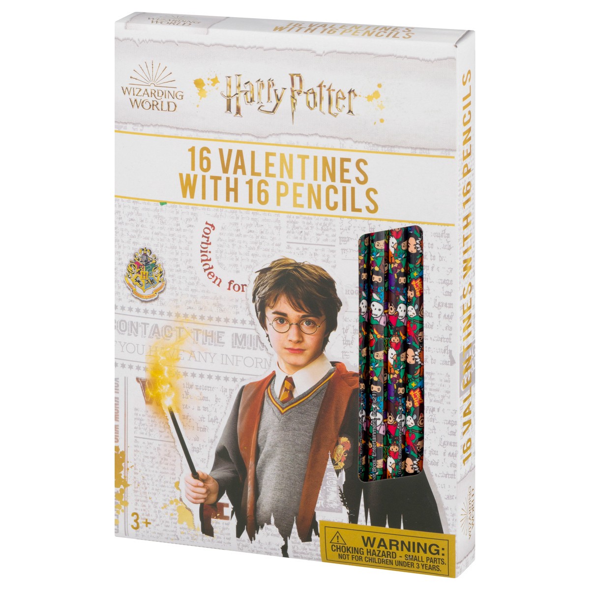 slide 4 of 10, Paper Magic Harry Potter Valentine Cards with Pencils, 16 ct