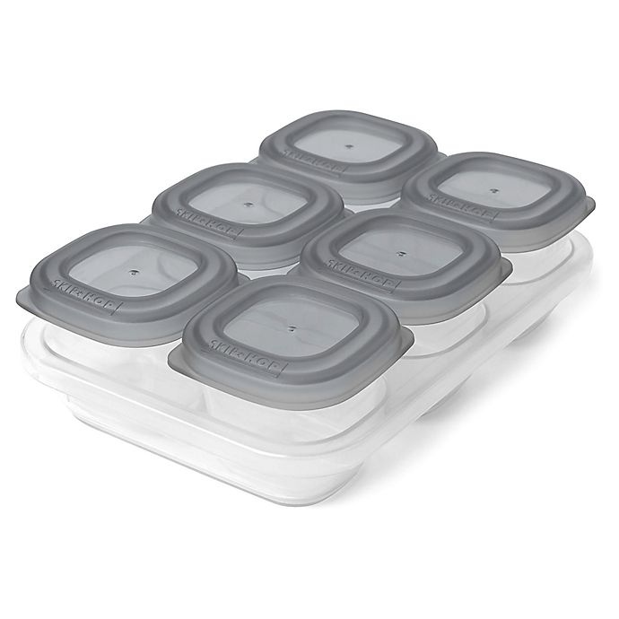 slide 1 of 11, Skip Hop SKIP*HOP Easy-Store Container and Tray Set - Grey, 7 ct