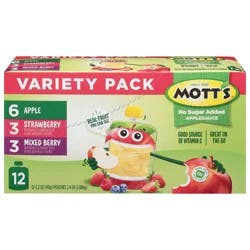 Mott's Applesauce 12 - 3.2 oz Pouches