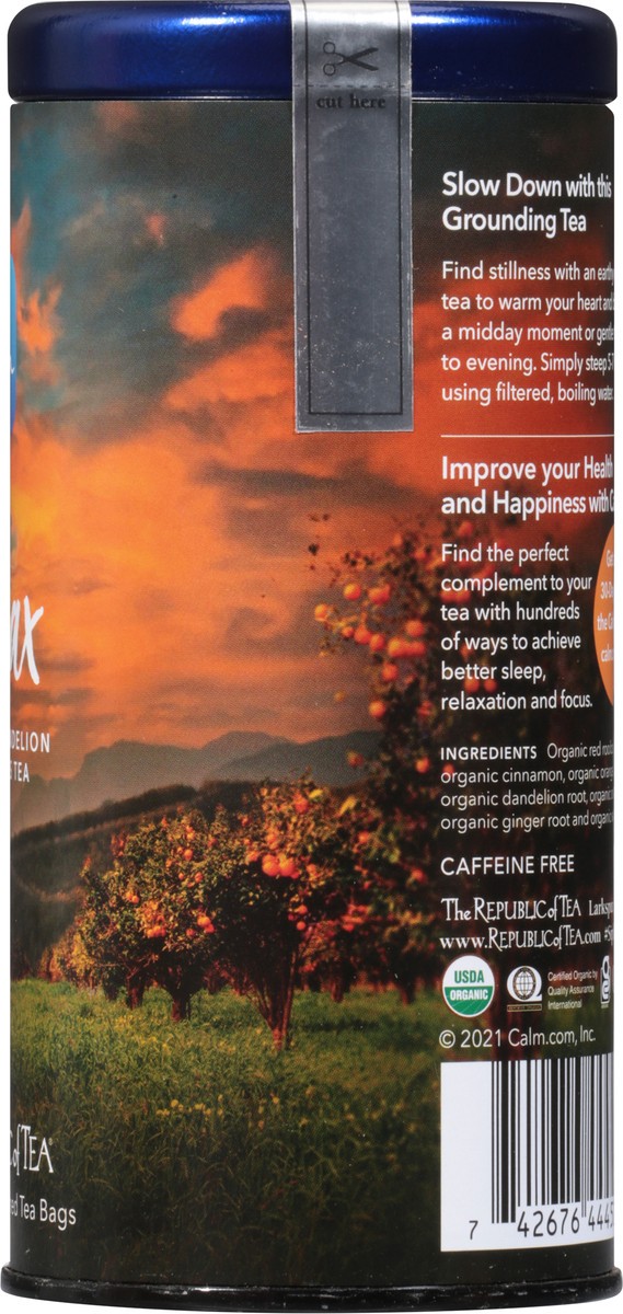 slide 4 of 9, The Republic of Tea Calm Relax Tea 36 Bags - 36 ct, 36 ct