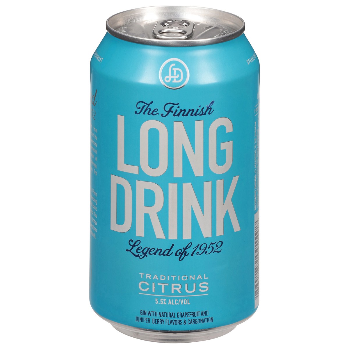 slide 9 of 12, The Finnish Long Drink Long Drink Traditional Citrus Gin 12 fl oz, 12 oz