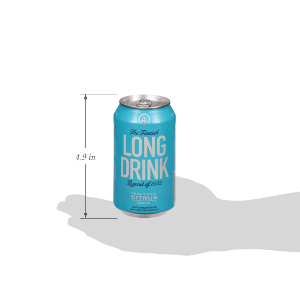 slide 6 of 12, The Finnish Long Drink Long Drink Traditional Citrus Gin 12 fl oz, 12 oz