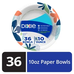 Dixie 10 Ounce Bowls 36 ea